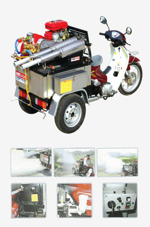 MOTOR CYCLE DISINFECTION SYSTEM IZ-1000W