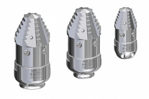 RR drain cleaning nozzles