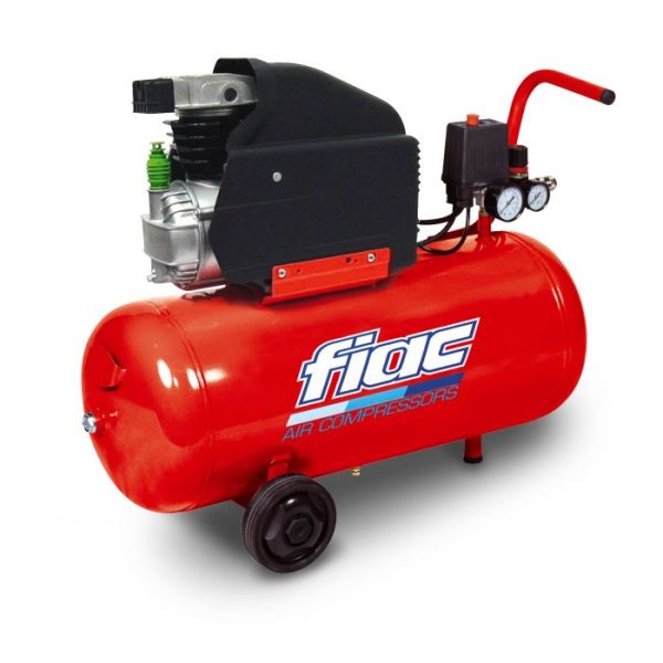 Lubricated direct driven air compressors